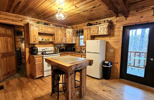 Logan Cabin | Green Heron in Hocking Hills