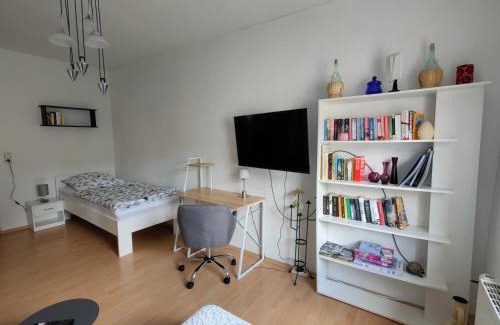 Oelsnitz/Erzgeb. Apartment | Green Oelsnitz am Hegebach mit Netflix und Parkplatz Self Check-in