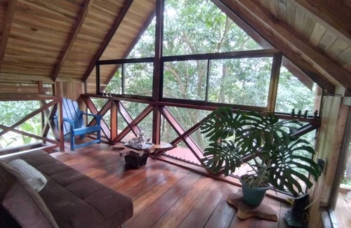La Fortuna Ski Chalet | Green Sunrise Chalet ,Nature Lovers with Volcano View .