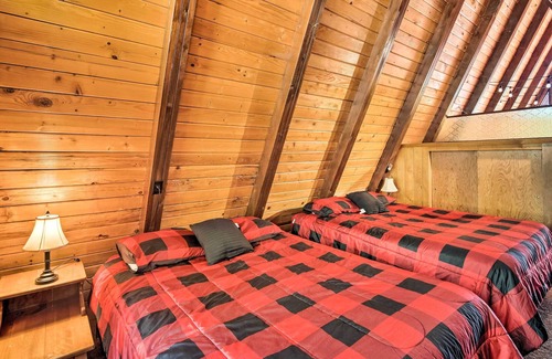 Green Valley Lake Cabin | Green Valley Lake Cabin w/ Deck & Game Room!
