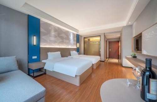 Yuzhou District Hotel | GreenTree Inn Yulin Hongjin Markey Yide