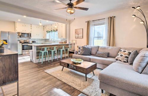 Parker House | Greenville Escape with Deck and Fire Pit!