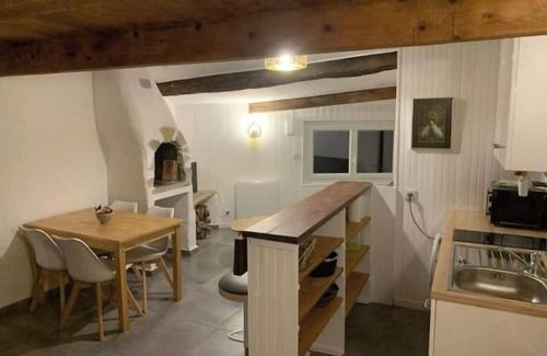 Greolieres Apartment | Greolières village: Superb duplex with mountain view.