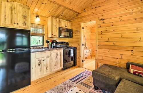 Sparta Cabin | Grill & River Access: Tiny Cabin in Sparta!