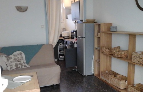 Mediterranee Apartment | Ground floor studio 17 m2 Beachfront and sheltered terrace