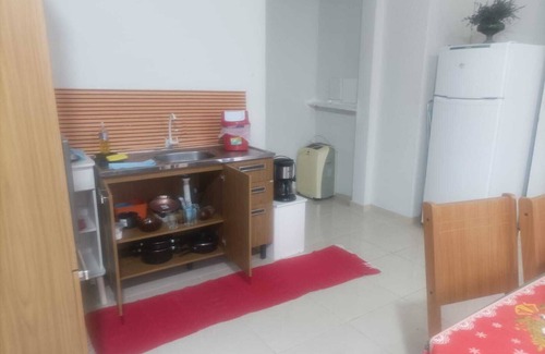 Jaguaruna RV Rental | GROUND FLOOR APARTMENT/SEASIDE APARTMENT-COVERED barbecue. Enjoy the place with shower.Lagoon.Dunes