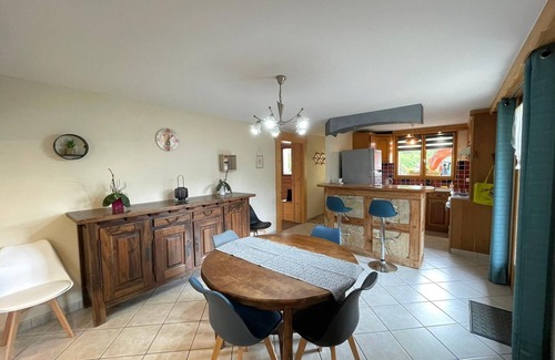 Serraval Apartment | Ground floor apartment of the chalet CRES with swimming pool - jacuzzi