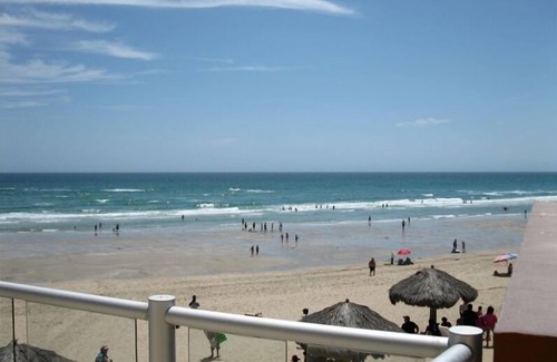 Puerto Penasco Condo | Ground Floor, Beach Front W/2500 Sq Ft Patio. Steps to Beach and no elevators!