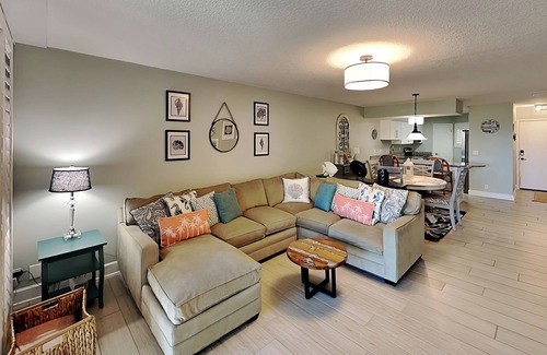 Butler Beach Condo | Ground Floor Condo w. Patio, Community Pools + Beach Access