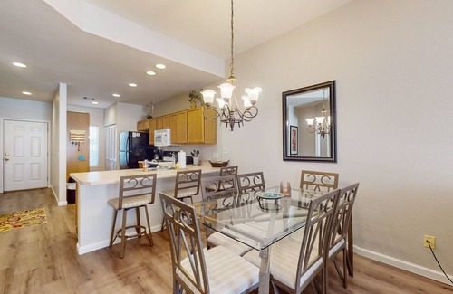East Mesa Condo | Ground-floor condo with pool, hot tub, gas grill, & wifi