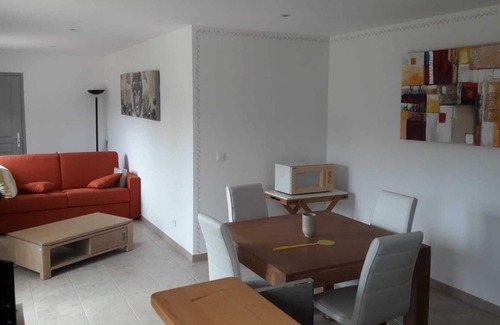 Corbara Apartment | Ground floor in property with swimming pool in maquis 5 min Ile Rousse 2 pers
