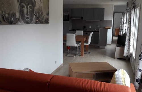 Corbara Apartment | Ground floor in property with swimming pool in maquis 5 min Ile Rousse 2 pers
