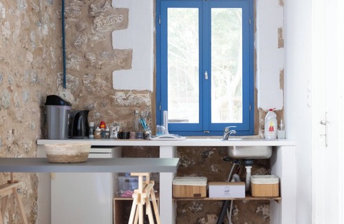 Paralia Vergas House | Ground floor seaside retreat Apartment in Almyros, Kalamata