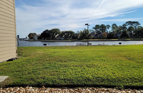 Walden on Lake Conroe Condo | Ground Floor Waterfront Condo!