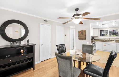 Palm Springs Condo | Ground level 2/2 Condo + Steps from Pool + Mountain Views