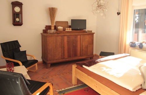 Parmen Apartment | Ground-level apartment with fireplace, edge of the Feldberg lake landscape, swimming lake on site