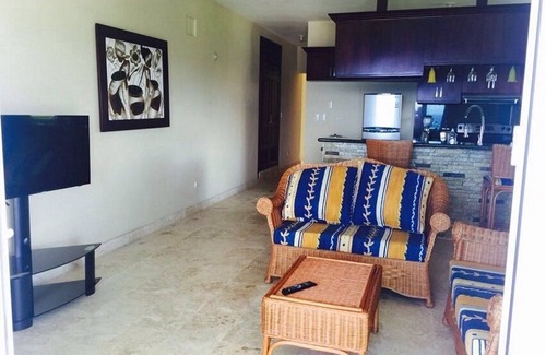 El Batey Apartment | Groundfloor 2BD 2BTH condo, guest-friendly, pool, near sandy beach/shops