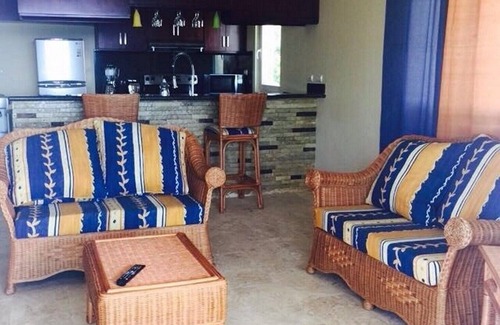 El Batey Apartment | Groundfloor 2BD 2BTH condo, guest-friendly, pool, near sandy beach/shops