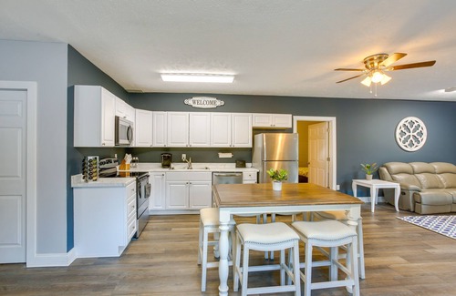 Cadillac House | Group Getaway in Cadillac ~ 4 Mi to State Park!