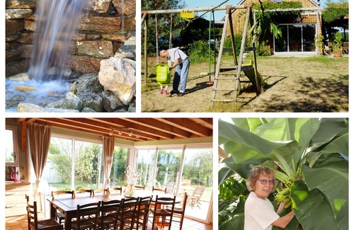 Casson Villa | Group gite with indoor swimming pool in the countryside