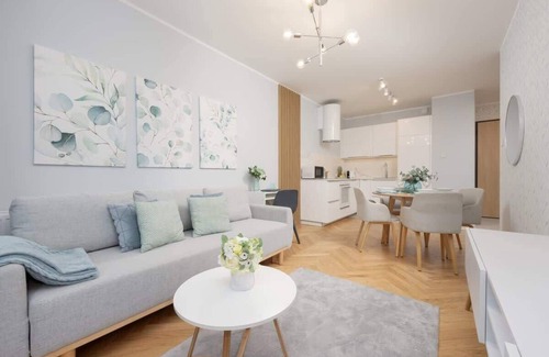 Zaspa Apartment | Grudziądzka 4B | Functional Apartment | Parking