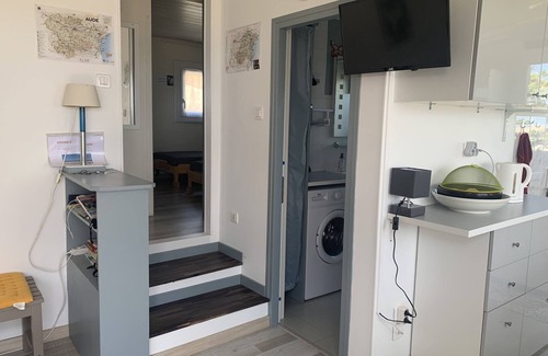 Les Ayguades House | Gruissan, AC T3 beachfront, terrace, 4 pers