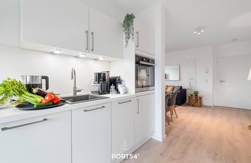 Emmelsbull Apartment | Grüne Freiheit - for 4 persons, 30 min from Sylt, idyllic and absolutely quiet
