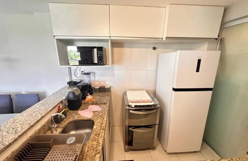 Monte Gordo Apartment | GUARAJUBA Paraiso das Aguas - 2/4 Condo by the Lake /near the BEACH - Air and TV