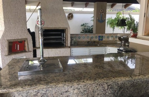 Jardim Acapulco House | Guarujá - Jardim Acapulco, 5 suites - gated community Heated pool- WIFI