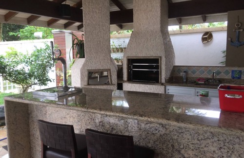 Jardim Acapulco House | Guarujá - Jardim Acapulco, 5 suites - gated community Heated pool- WIFI