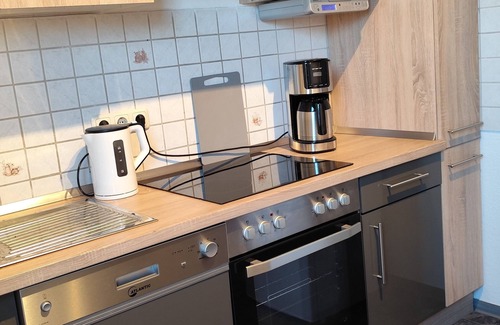 Zwickau Apartment | Guest and vacation apartment Gläser Zwickau, 54 m² with balcony and beautiful view