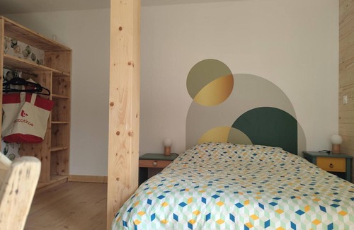 Mont-Saxonnex House | Guest House 'Accotinae' with Mountain View, Shared Garden and Wi-Fi