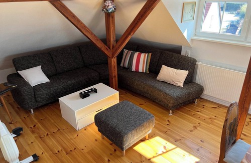 Kloster Lehnin House | Guest House 'Westfälischer Hof - Loft' with Garden & Wi-Fi