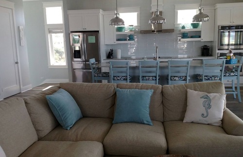 Port St. Joe House | Gulf Front Beach House with open concept and elevator and 220 ft boardwalk.