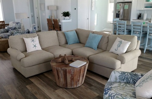 Port St. Joe House | Gulf Front Beach House with open concept and elevator and 220 ft boardwalk.