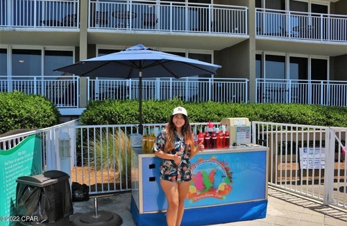 Open Sands Condo | Gulf Front Condo in PCB, FL. n2 bedroom 2 bath with one set of bunks