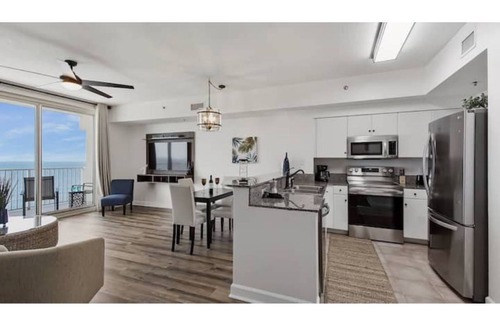 Upper Grand Lagoon House | GULF Front! Private Balcony & Amazing Sunsets