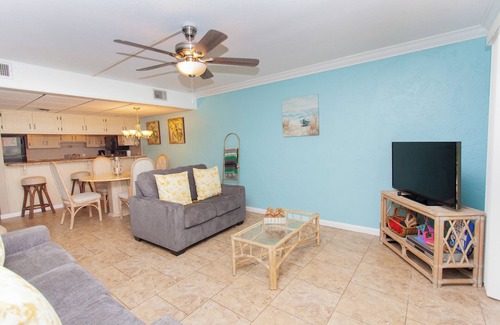 Panama City Beach Condo | Gulf Front! Quiet Gated Community!