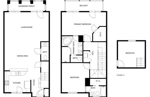 Gulf Place House | Gulf Place Courtyard 29 by Newman-Dailey