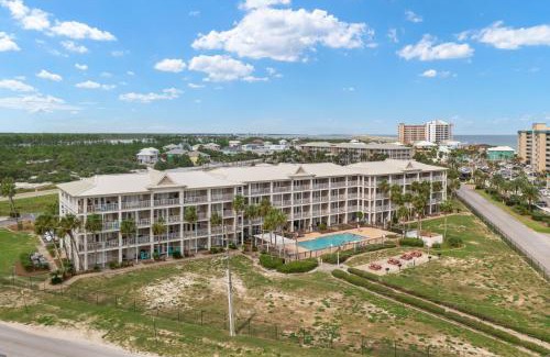 Ono Island Apartment | GULF VIEW condo King bed with bunk and LARGE L shaped balcony in cozy Perdido Key