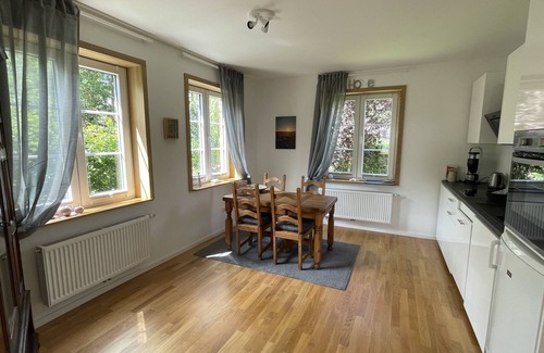 Grosefehn Apartment | Gulfhof vacation apartment "Wangerooge" with a view of the nature reserve