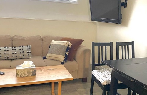 Comox House | Gull BnB - Lower Suite w/Fireplace