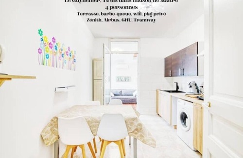 Purpan Apartment | Guynemer 3 rooms - villa - Terrace - Air conditioning
