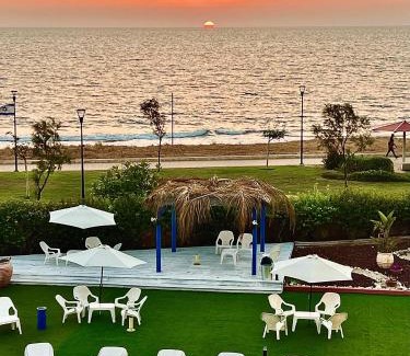 Nahariya Apartment | GW009 Gugel Waves Patio and Pool Seaview Apartment