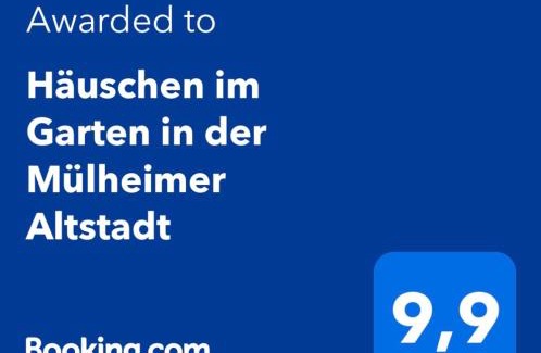 Altstadt I Apartment | Häuschen im Garten in der Mülheimer Altstadt