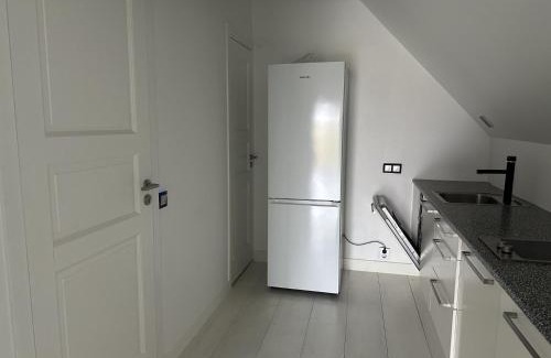 Angelholm Apartment | Hörnlägenhet 1 rum, kokvrå, dusch, tvättmaskin, Med balkong