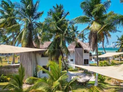 Tierra Bomba Island Hotel | HABITACION TIPO CABAÑA CON BALCON EN ISLA DE TIERRA BOMBA CON DESAYUNO AIRE ACONDICIONADO Y WIFi