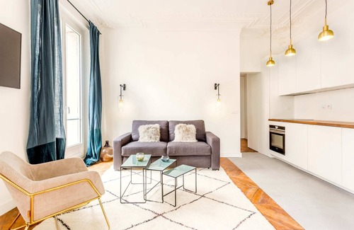 Gaillon Apartment | Habitat Parisien - 2BR-2BA - AC - Balcony - Opéra