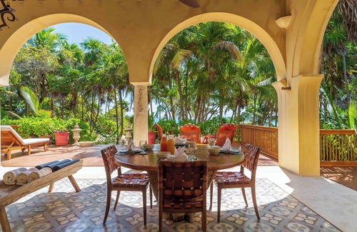 Chacchoben Villa | Hacienda Chekul - Luxury Beach-front Villa w/Private Chef, Pool, AC, in Tulum