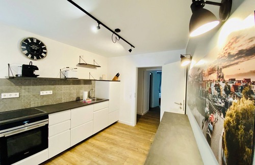 Bastionengurtel Apartment | HafenCity apartment 2 on the 3rd floor directly at Stralsund harbor